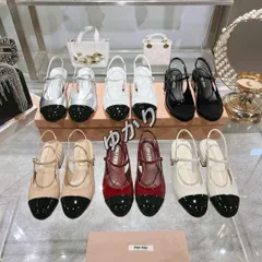 2024年最新】miu miu パンプスの人気アイテム - メルカリ