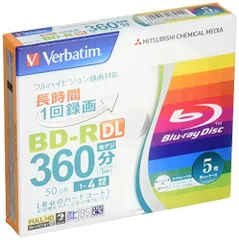 2024年最新】三菱ケミカルメディア verbatim 1回録画用 bd-r dl 1 枚 vbr 6 yp1 v1 片面 層/1-4倍速/1 枚の人気アイテム  - メルカリ