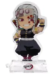 【中古】アクリルスタンド・アクリルパネル 宇髄天元(左手挙げ) 「鬼滅の刃 キャラクター絵巻カフェ in ufotable Cafe 繋がるランダムアクリルスタンド 第四期」