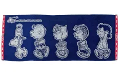 【中古】タオル・手ぬぐい(キャラクター) 集合 ふんわりタオル 「PEANUTS(SNOOPY)×ローソン 2019年 夏のスヌーピーフェア」 スタンプ交換景品