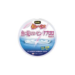 DUEL(デュエル) 魚に見えないピンクフロロ 船ハリス 100m 10号
