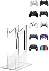 [新品※未使用] [新品※未使用] I'm so happy コントローラー スタンド 2段 2台 ゲームコントローラー 充電 ps4 ps5 switch PC (クリア)