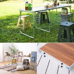 本体未開封 CASTELMERLINO ハイ&ローキャンパーテーブル 80×60 - メルカリ
