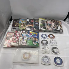 【20本セット】PSPソフト みんなのGOLF 三国無双 GOD EATER 他多数 ジャンク扱い まとめ売り 現状品 🎮 u394