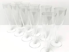 当日出荷【送料無料】DUNI プラスチック製 シャンパングラス　200本　③ カトラリー(スプーン等)
