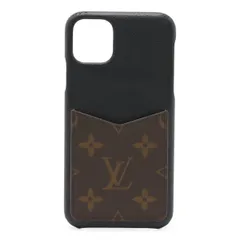 LOUIS VUITTON - ルイヴィトン LOUIS VUITTON iPhoneケース モノグラム バンパー11PRO M69094 ブラック ルイ•ヴィトン:IPHONE・バンパー11PRO/モノグラム・マカサー