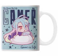 [중고] 머그컵·탕만 화이트 릴렉스 풀 컬러 머그컵 [노게임·노라이프]