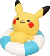 【新品】 トイローヤル ピカチュウ バスグッズ モンポケ おもちゃ ポケモン うきわ お風呂 水鉄砲 水遊び /のサムネイル