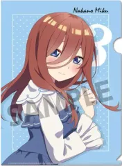 【中古】クリアファイル 中野三玖(クラシカルver.) 描き下ろしA4クリアファイル 「五等分の花嫁∬」