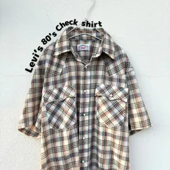 【希少】リーバイス◆チェックシャツ ヴィンテージ スケーター ストリート