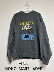 MN.L MONOMART LADYS Queenヴィンテージロックプリント　ユニセックス