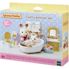 【中古】おもちゃ Country Bathroom Set -カントリーバスルームセット- 「シルバニアファミリー」