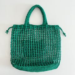 【受注生産】メッシュ巾着トートバッグ