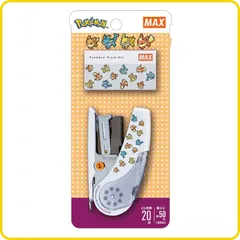 MAX マックス ホッチキス サクリ ポケモンデザインvol.2 ポケモン2 ホワイト HD-10NLK/W HD91816 イーブイのサムネイル