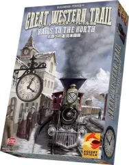 【中古】ボードゲーム グレート・ウエスタン・トレイル 拡張 北部への道 日本語版 (Great Western Trail： Rails to the North)
