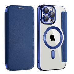 iPhoneケース iPhone16 16Pro 16ProMax 16Plus magsafe 手帳型 Pro Max プロ マックス スマホ 携帯 アイフォン アイホン カバー 耐衝撃 おしゃれ 韓国 カメラ保護 ネイビー359