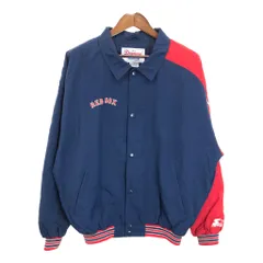 【☆超超超激レア！☆】MLB 総アワードジャケット XL 紺色 レッドソックス ☆超超超激レア！☆】MLB 総アワードジャケット XL 紺色 レッド