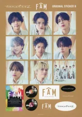 【中古】シール・ステッカー timelesz FAMオリジナルステッカーシートver.B 「CD FAM 初回限定盤B」 購入特典