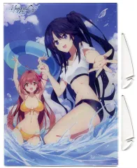 【中古】アクリルスタンド・アクリルパネル [単品] 洲宮紗絵＆天羽ねね ささきむつみ描きおろしA4アクリルパネル 「Switch/PS5/PS4ソフト メモリーズオフ 双想 -Not always true- アニメイト限定セット」 同梱特典