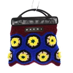 マルニ MARNI フラワーカフェ クロシェ ハンドバッグ トートバッグ マルチカラー /KHのサムネイル