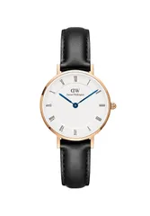 Daniel Wellington ダニエルウェリントン DW レディース 腕時計 PETITE Roman numerals 28 Sheffield RG White 上品 高級時計 エレガント ウォッチ 人気 プレゼント ギフト レザー 牛革