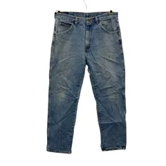 Wrangler デニムパンツ M～L ブルー ラングラー ジップアップ ジーンズ アメカジ カジュアル 古着卸 アメリカ仕入 2506-1099