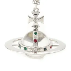 ヴィヴィアンウエストウッド ジャイアントオーブ 旧型 裏サテライト刻印なし ネックレス ペンダント アクセサリー シルバー【中古】