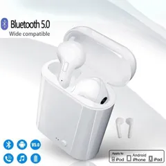 ワイヤレスイヤホン Bluetooth イヤフォン 片耳 両耳対応 マイク付き 物理ボタン操作 アンドロイド対応 高音質 軽量 コンパクト ランニング 通話 音楽 長時間再生 ノイズ低減 シンプル設計