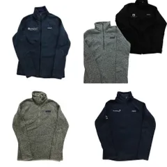 古着卸 まとめ売り パタゴニア ベターセーター  5枚セット (メンズ XS /S ) フルジップ ハーフジップ スタンドカラー 中古 古着 NB9012
