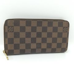 LOUISVUITTON ジッピーウォレット ラウンドファスナー長財布 ダミエ エベヌ N60015