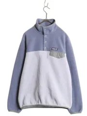 【お得なクーポン配布中!】 パタゴニア ライトウェイト シンチラ スナップT レディース S / 22年製 PATAGONIA フリース ジャケット アウトドア プルオーバー ツートン