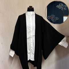 着物　羽織　和モダン　和 モード　メンズ　羽織　和風　セット売り　テロ感　ラメ　雲　松　カジュアル着物　和洋ミックスコーデ　まとめ売り 2セット