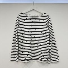 uniform experiment ユニフォームエクスペリメント STAR BORDER BOAT NECK CUT SEWN 長袖カットソー サイズ1