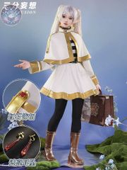 葬送のフリーレン コスプレ 三分妄想 ウィッグ 杖付き - メルカリ