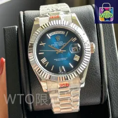 14今すぐ購入へようこそ! ！ROLEX未使用です グラデーションブルーの男性用腕時計です17｜本日限定特価｜新品未使用-WTO店名をご確認ください