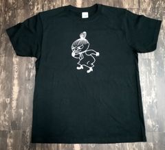リトルミイ・ムーミン・Tシャツ・黒