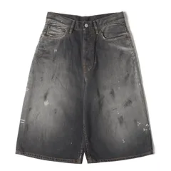 acne studios ショートパンツ Acne Studios - ショートパンツ ロゴスタンプ - ミッドブルー