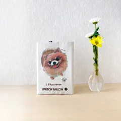 ポメラニアン「ブックカバー」A6手帳🌟ラッピング対応🌟プレゼントにも♪
