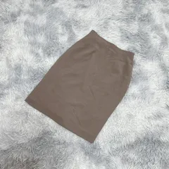 ■【日本製】井上忠  ひざ丈スカート【11】上品  良品  レディース  茶系  ブラウン  【送料無料】のサムネイル