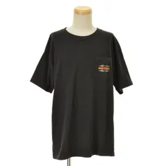 【HARLEYDAVIDSON】ポケット付 DIAMONDBACK 両面プリント半袖Tシャツ