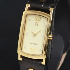 新品未使用✨アイグナー　AIGNER レザーベルト　ウォッチ　腕時計　時計 時計 AIGNER A32200 レディース レザーベルト 658 - メルカリ