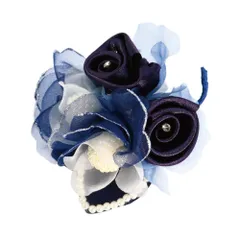 【新着商品】パールボール ふんわり コサージュ ブローチ ピン クリップ付 フォーマル [クレインズコレクション] 入学式 卒業式 結婚式 ハレの日の特別なシーン