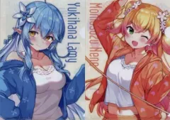 【中古】クリアファイル 雪花ラミィ＆桃鈴ねね A4クリアファイル2枚セット 「バーチャルYouTuber ホロライブ」 郵便局限定
