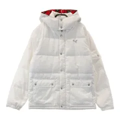 サイズ：XO PUMA GOLF プーマゴルフ  2WAY ダウン ジップジャケット チェック柄 ホワイト系 [240101442557] ゴルフウェア メンズ ストスト