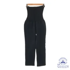 【訳アリ】 パンツ ボトム マタニティパンツ 大きいサイズ ロング丈 レディース ブラック LL 901-6928 送料無料 古着