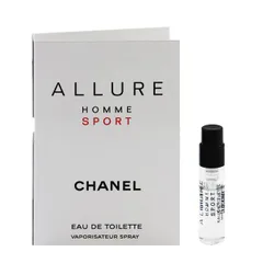シャネル アリュール オム スポーツ (チューブサンプル) EDT・SP 1.5ml 香水 フレグランス ALLURE HOMME SPORT CHANEL 新品 未使用