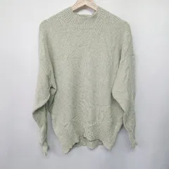 ◇ URBAN RESEARCH DOORS アーバン リサーチ ドアーズ 長袖 ニット サイズM ミントグリーン レディース E  【1407020045223】