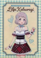 【中古】クリアファイル 葛城リーリヤ＆紫雲清夏 オリジナルA4クリアファイル 「学園アイドルマスター×ローソン キャンペーン」 対象お菓子購入特典