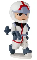 【中古】食玩 トレーディングフィギュア 4.アムロ・レイ 「bitlotガンダム」