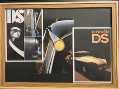 【懐かしい名車の絵ハガキ・フレーム入り】シトロエンDS241108